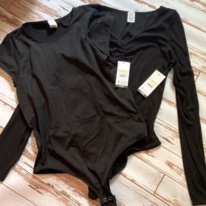 Bundle of 2 Black bodysuits Sofia Jeans